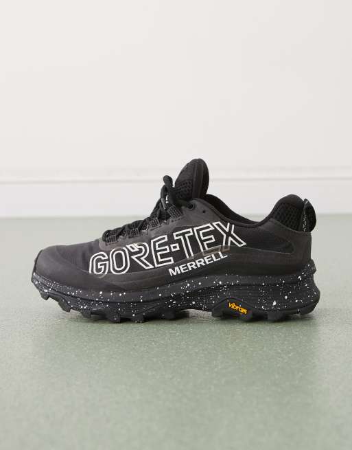 Merrell – Moab Speed GTX – Sneaker in Schwarz