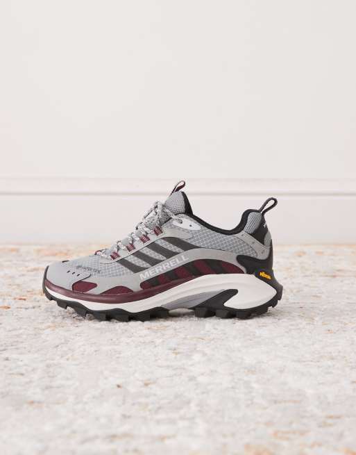 Merrell - Moab Speed 2 GTX - Baskets - Asphalte et cerise, 3 de 5