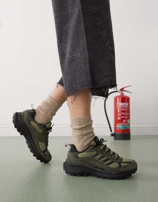 Merrell – Speed Strike 2 Trek – Sneaker in Olivgrün