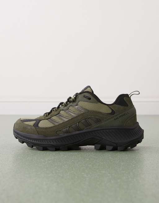 Merrell Speed Strike 2 trek sneakers in olive | ASOS