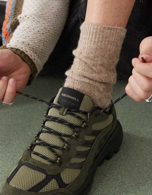 Merrell Speed Strike 2 trek sneakers in olive | ASOS display picture 3
