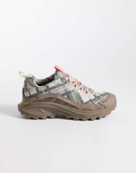 Merrell x Sweaty Betty sneakers in khaki and sand - view 1