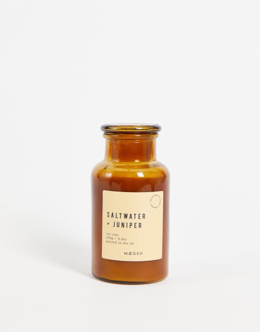 MÆGEN – Alchemist – Świeca o zapachu soli morskiej i jałowca: 250 g