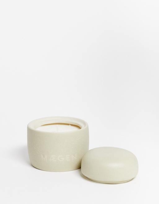 MÆGEN - Lykke - Bougie vanille et fleurs blanches - 170 g