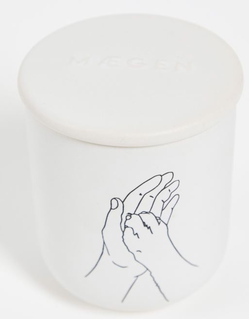 MÆGEN - Vox Pawsome - Candela al profumo di miele e muschio balsamico da 240g, 3 di 4