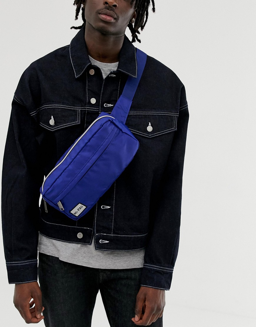 Mi-Pac – Blå crossbody-väska