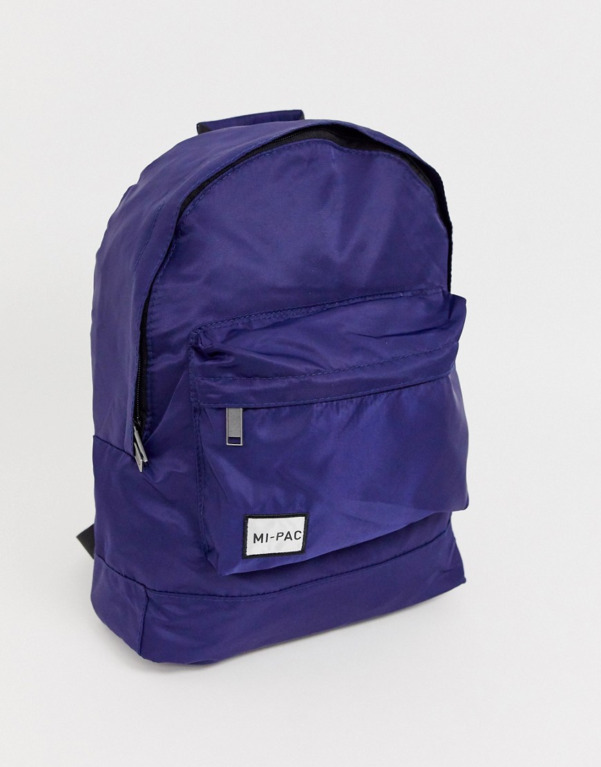 Mi-Pac – Marinblå ryggsäck i nylon 17l