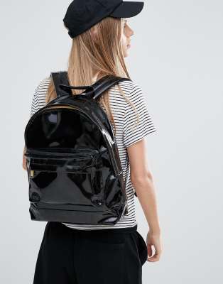sac a dos vernis noir