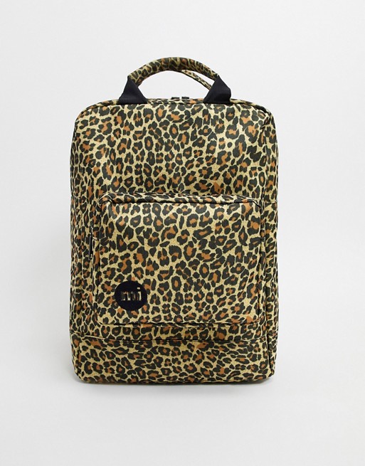 Mi-Pac tote backpack in leopard