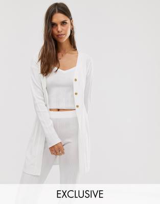 alexander wang zip shoulder cardigan