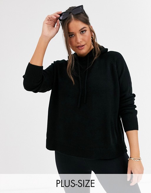 Micha Lounge Curve relaxed knitted hoodie