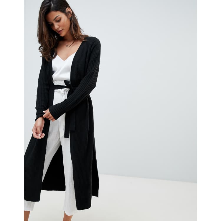 Side split cardigan hotsell