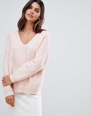 wrap back jumper