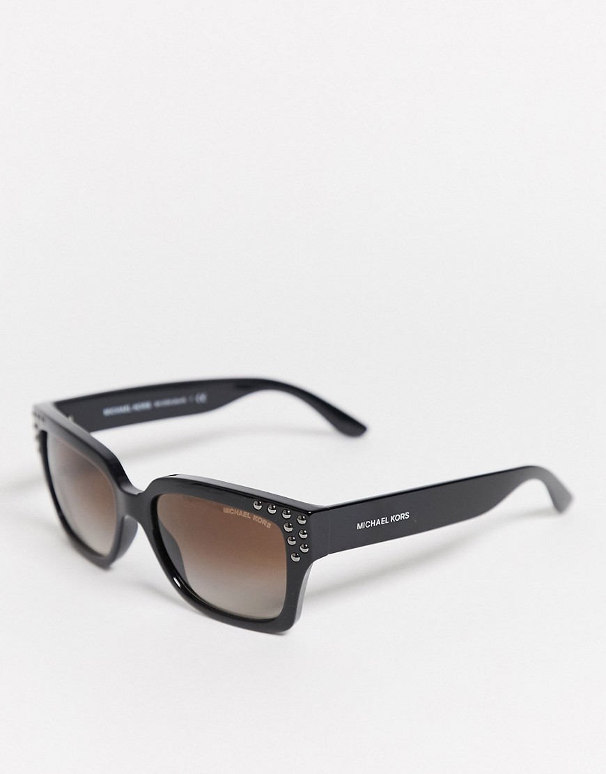 Michael Kors 0MK2066 stud sunglasses-Black