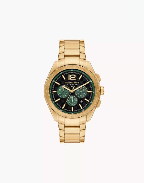 Michael Kors – Accelerator 2.0 – Chronograph für Herren aus goldfarbenem Edelstahl - view 1