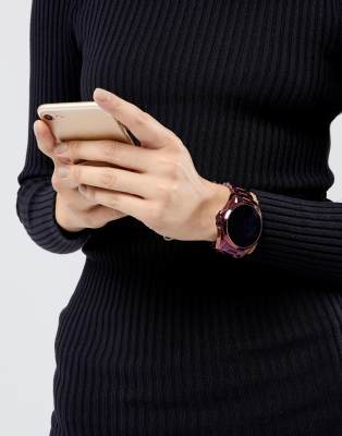 plum michael kors smartwatch