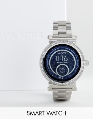 smartwatch michael kors silver