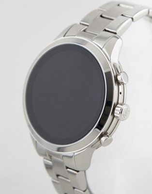michael kors runway smartwatch silver
