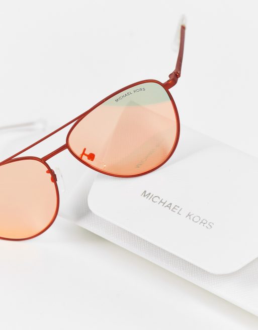 Michael kors store orange sunglasses