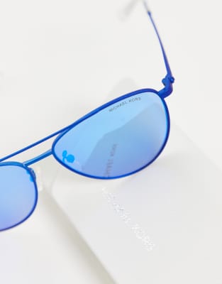 michael kors sunglasses blue