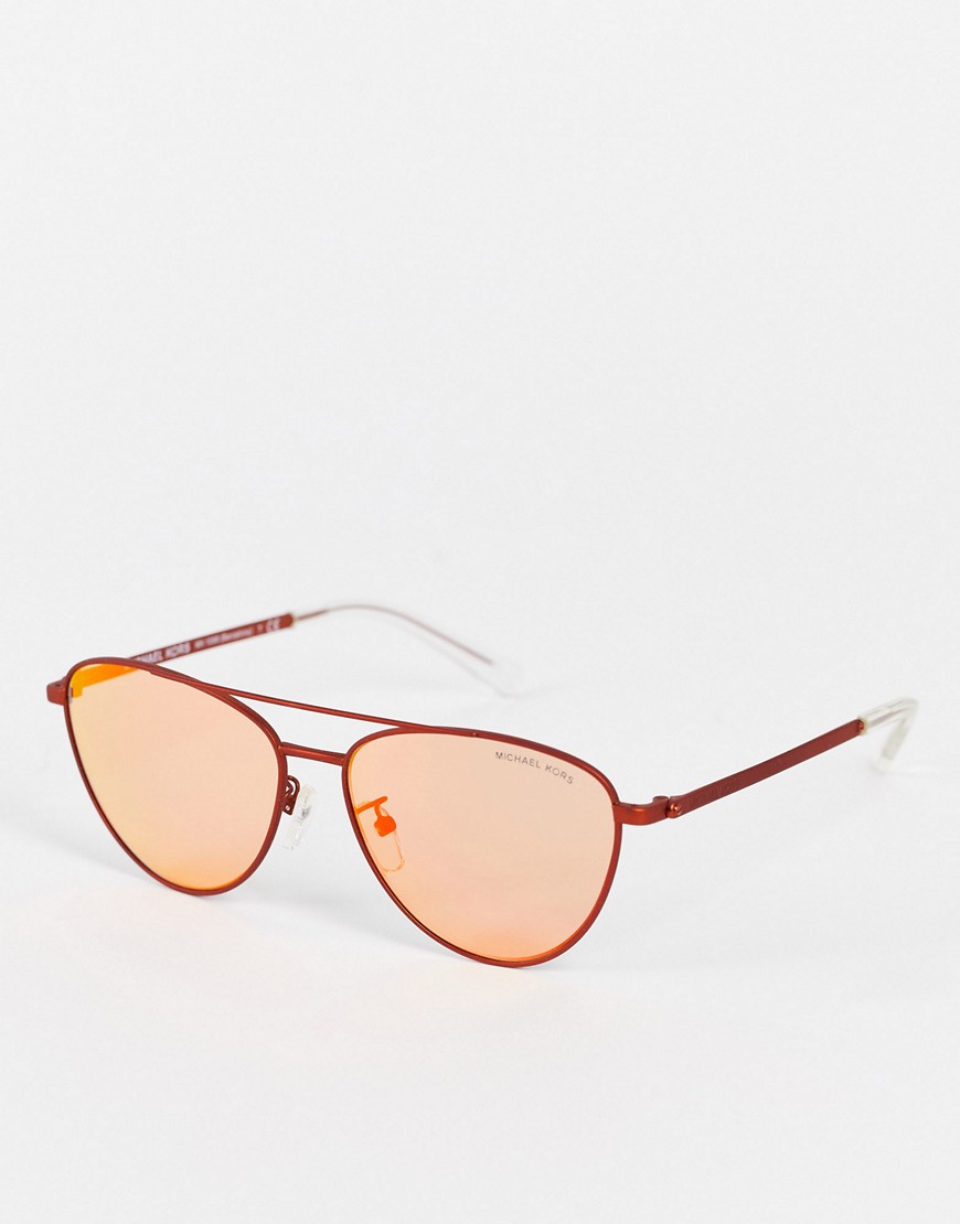 Michael Kors aviator style sunglasses-Orange