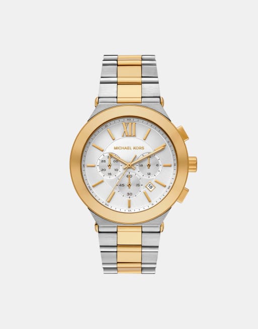 Michael Kors – Billie – Herren-Chronograph aus zweifarbigem Edelstahl