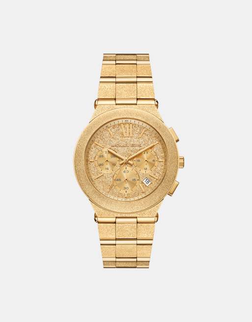 Michael Kors - Billie - Montre chronographe pour femme en acier inoxydable - Doré