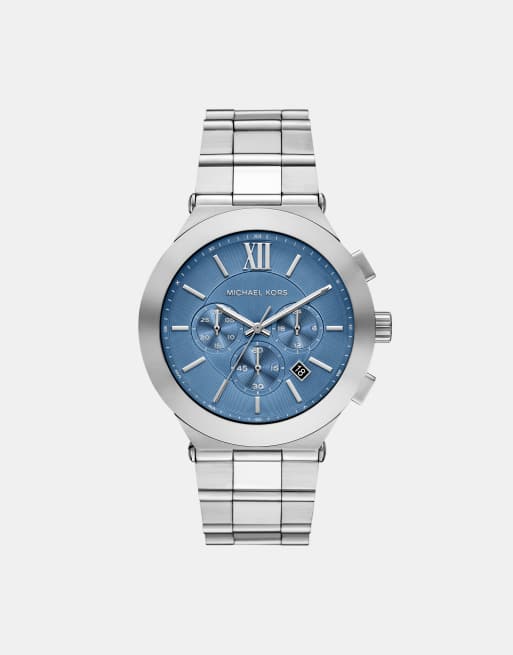 Michael Kors - Billie - Montre chronographe pour homme en acier inoxydable - Argenté