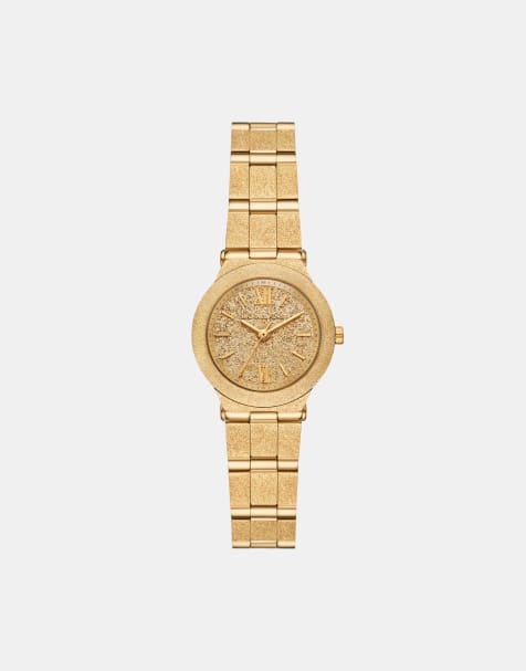 Michael Kors - Billie - Montre pour femme en acier inoxydable, 3 aiguilles - Doré - view 1