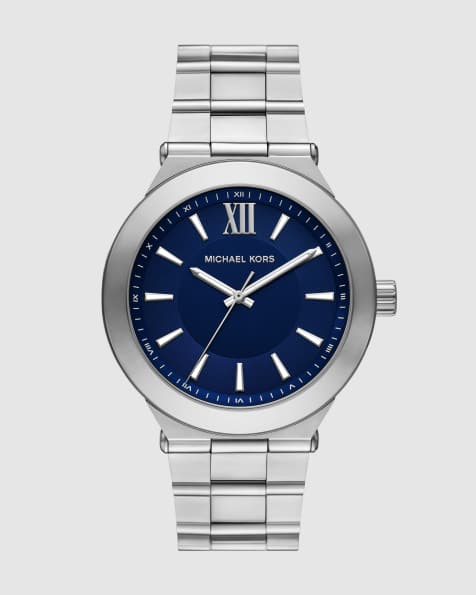 Michael Kors Billie three-hand stainless steel watch in silver - view 1