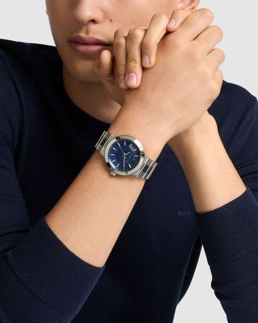 Michael Kors Billie three-hand stainless steel watch in silver, 2 of 4