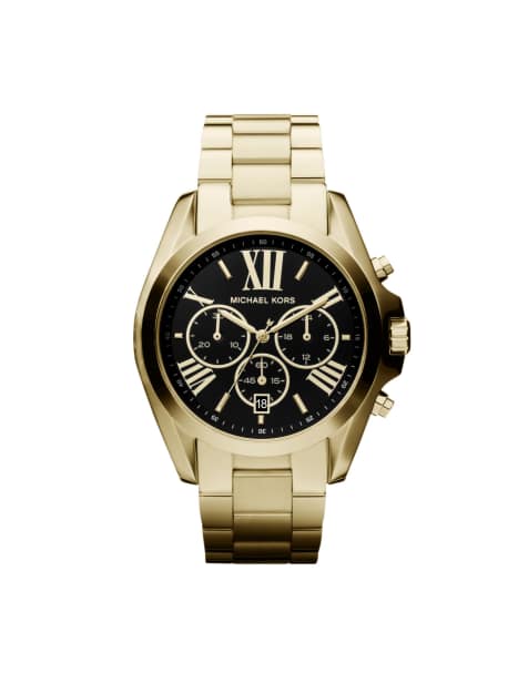 Michael Kors – Bradshaw – Chronograph für Damen aus goldfarbenem Edelstahl - view 1