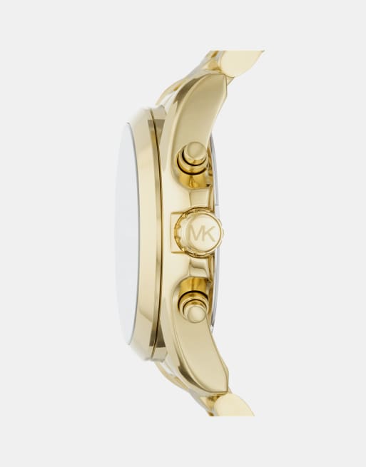 Michael Kors – Bradshaw – Chronograph für Damen aus goldfarbenem Edelstahl, 3 von 4