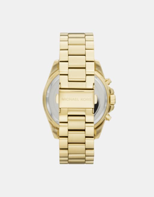 Michael Kors - Bradshaw - Montre en acier inoxydable à mouvement chronographe - Doré, 2 de 4