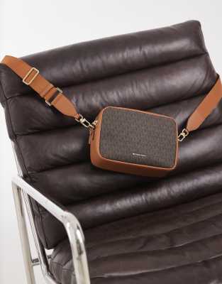 Michael Kors Donna Marrone Borsa A Tracolla Con Catena Bryant Di - Immagine 6