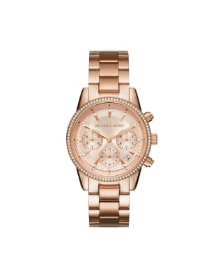 Michael Kors - Bryant Chronograph - Damenuhr aus Edelstahl in Roségoldoptik-Goldfarben