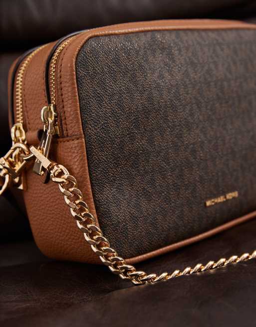 Michael Kors Bryant crossbodytas met bruine monogramprint, 2 van 4