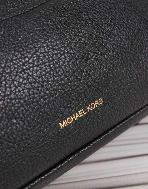Michael Kors Bryant Schultertasche aus schwarzem Leder, 4 von 4