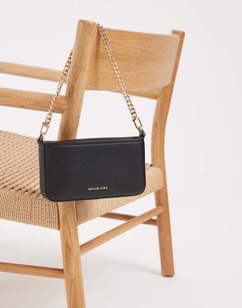 Michael Kors Bryant small crossbody pochette bag in black - view 1