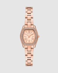 Michael Kors Chelsea three-hand rose gold-tone stainless steel watch in rose gold