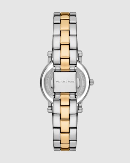 Michael Kors Corey three-hand two-tone stainless steel watch in 2-tone, 4 of 4