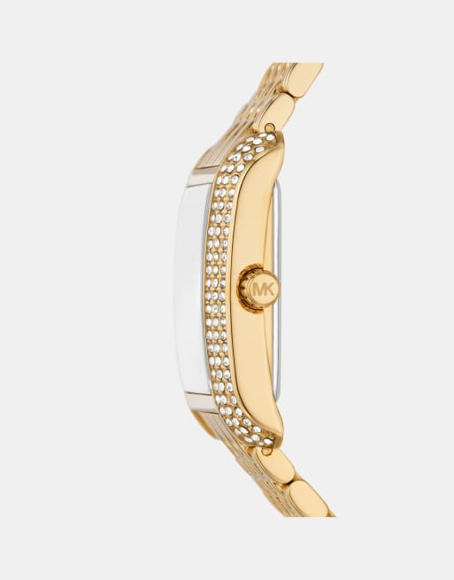 Michael Kors – Emery – Damenuhr aus goldfarbenem Edelstahl mit drei Zeigern, 3 von 3