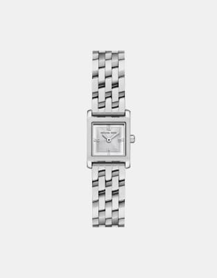 Georgie - Montre en acier inoxydable, 3 aiguilles - Argenté One Size