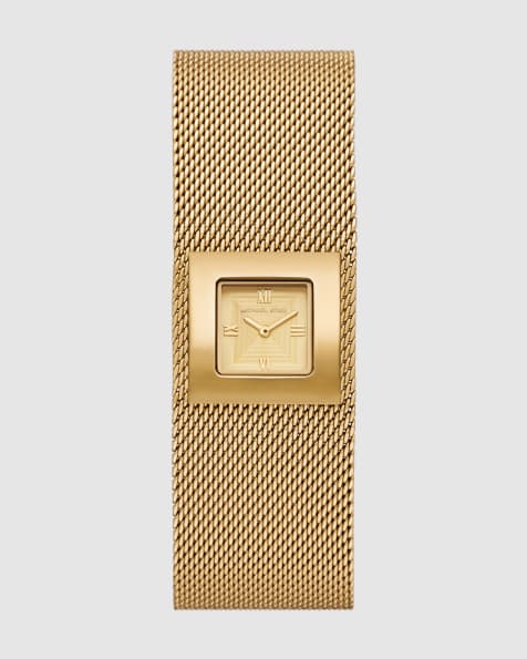 Michael Kors Georgie two-hand gold-tone stainless steel watch in gold - view 1