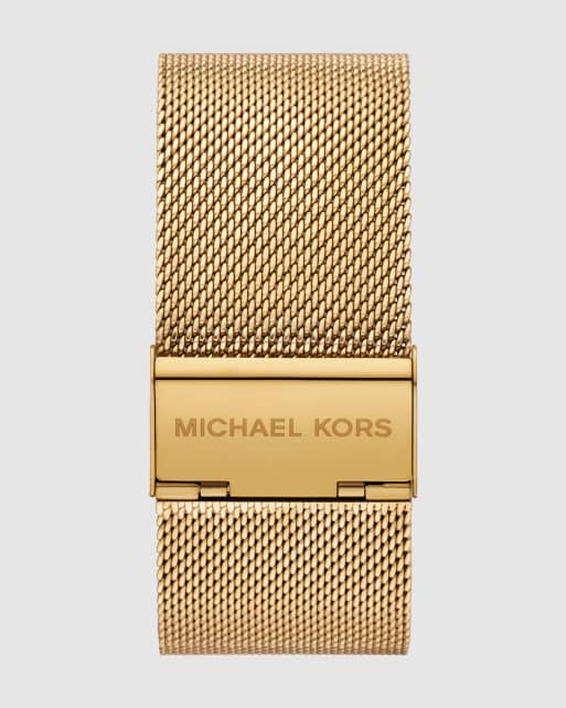 Michael Kors Georgie two-hand gold-tone stainless steel watch in gold, 4 of 4