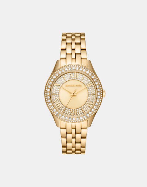 Michael Kors - Harlowe - MK4709- Montre en acier inoxydable avec mouvement à 3 aiguilles - Doré - view 1