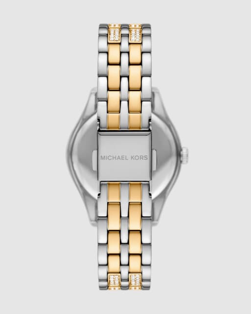 Michael Kors Harlowe three-hand two-tone stainless steel watch in 2-tone, 4 of 4