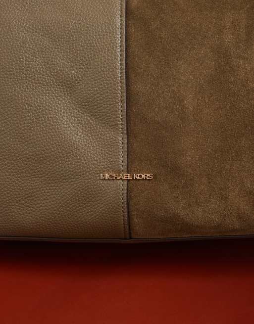 Michael Kors – Henly – Kakifärgad, stor toteväska i shoppingstil, 2 av 4