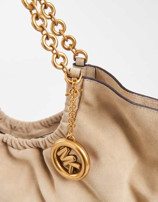 Michael Kors - Indie - Bolso tote grande caqui claro con cierre ajustable, 4 de 4
