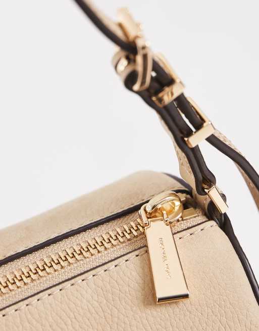 Michael Kors - Izzy - Kleine schoudertas met ronde buidelvorm in crème, 2 van 4